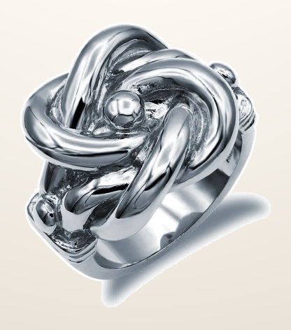 IT_ROLE:detail_crop | 925 Silver Knot Ring