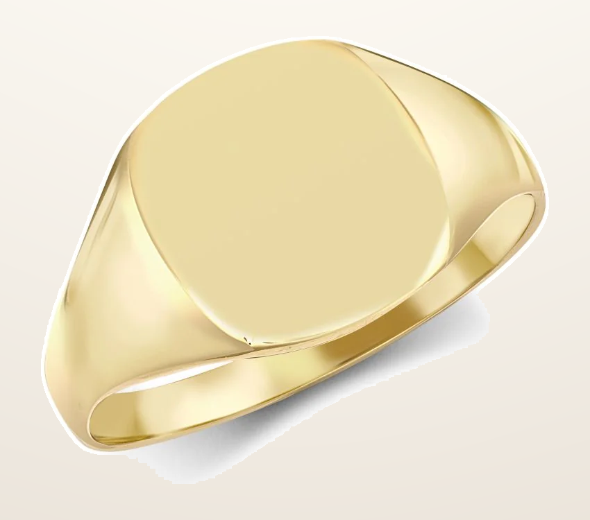 IT_ROLE:detail_crop | 9ct Yellow Gold Signet Ring