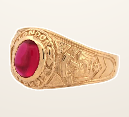 IT_ROLE:detail_crop | 9ct Yellow Gold College Ring