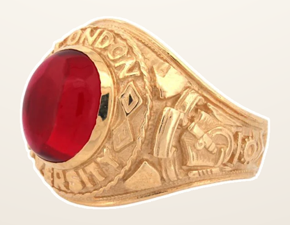 IT_ROLE:detail_crop | 9ct Yellow Gold College Ring