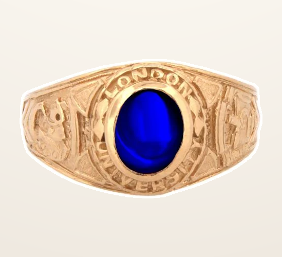 IT_ROLE:detail_crop | 9ct Yellow Gold College Ring