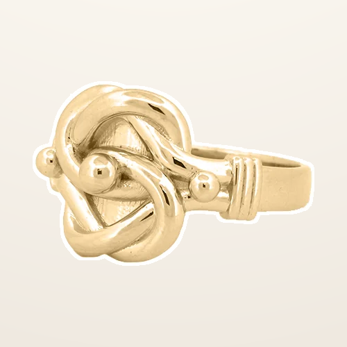 IT_ROLE:detail_crop | 9ct Yellow Gold Knot Ring