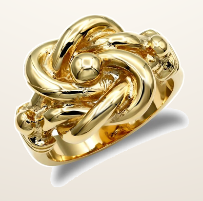 IT_ROLE:detail_crop | 9ct Yellow Gold Knot Ring