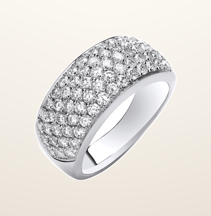 IT_ROLE:presentation_crop | 18ct White Gold 1.60ctw Diamond Bombay Ring