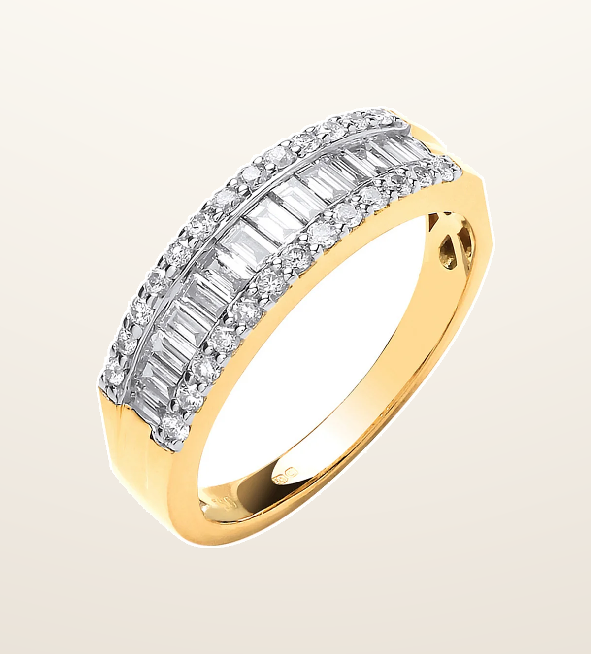 IT_ROLE:presentation_crop | 18ct Yellow Gold 0.55ctw Diamond Ring