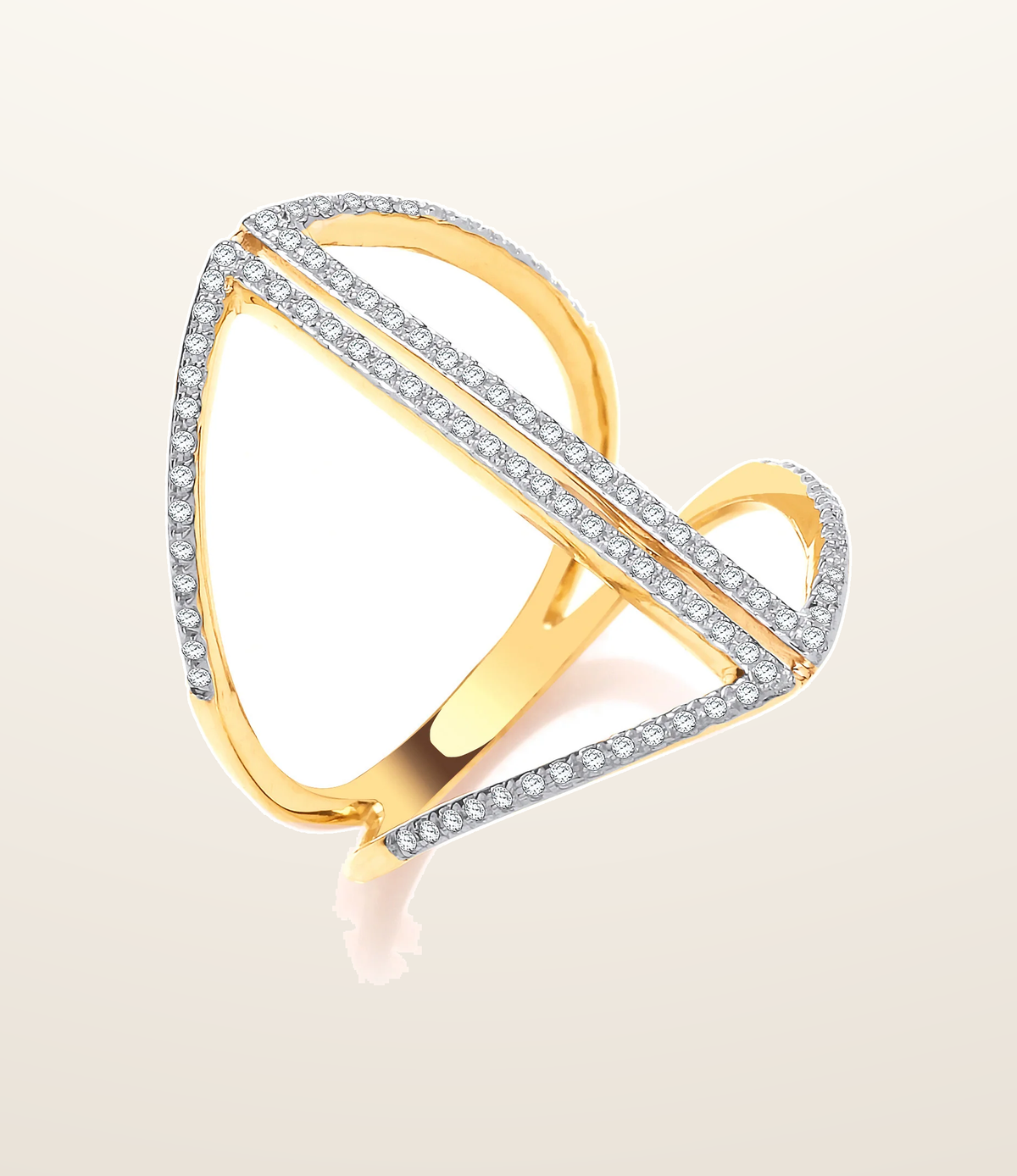 IT_ROLE:presentation_crop | 9ct Yellow Gold 0.20ct Dress Ring