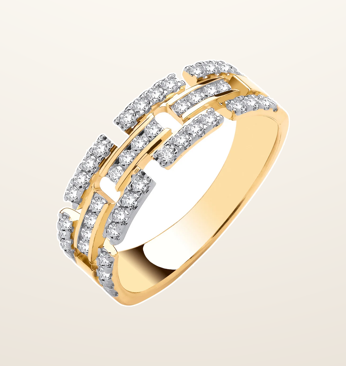 IT_ROLE:presentation_crop | 9ct Yellow Gold 0.50ctw Dress Ring