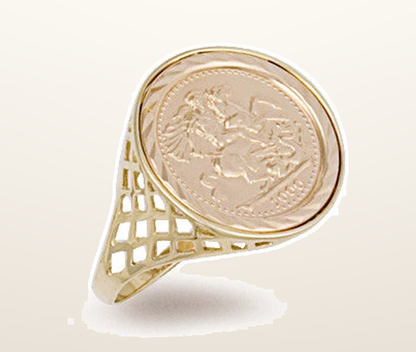 IT_ROLE:presentation_crop | Yellow Gold (Tenth) Coin Ring