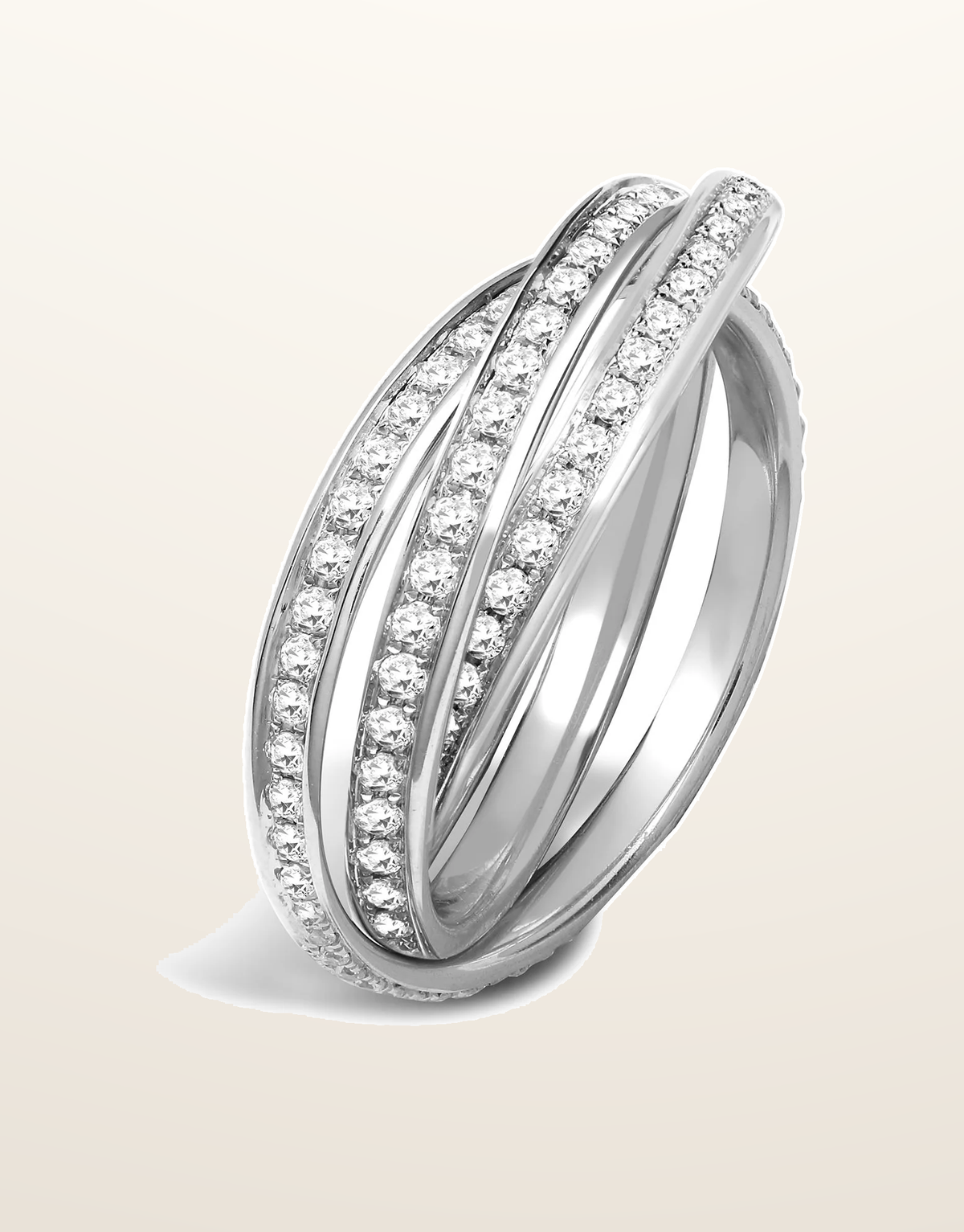 IT_ROLE:presentation_crop | 18ct White 0.82ct 2mm RWR Full Set