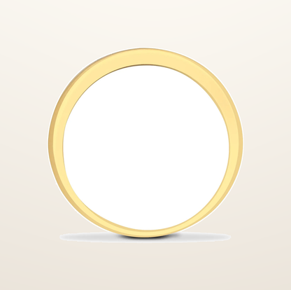 IT_ROLE:presentation_crop | 9ct Yellow Gold Natural Diamond Half Eternity Ring