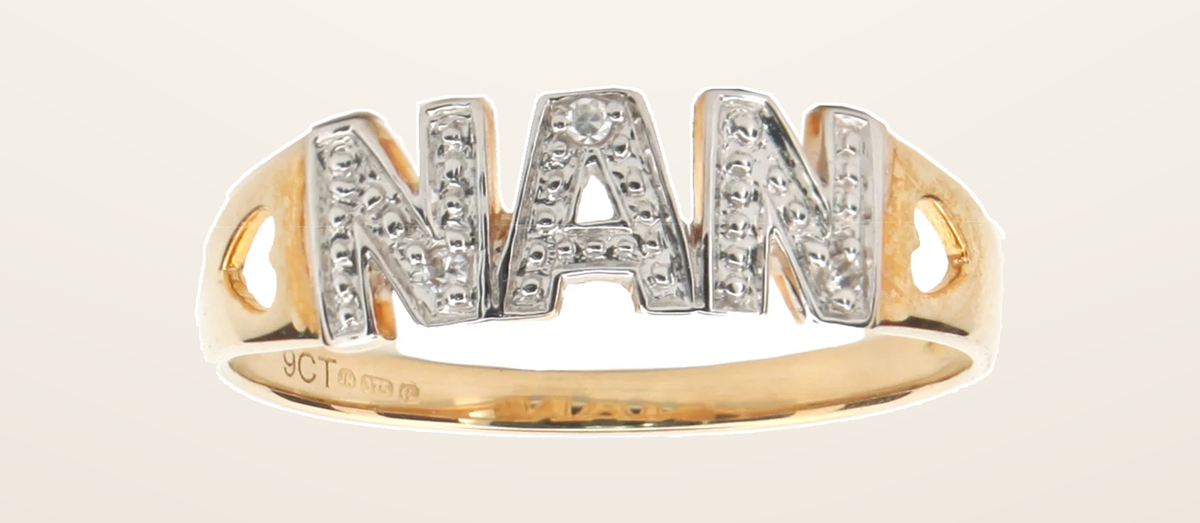 IT_ROLE:presentation_crop | 9ct Yellow Gold 0.02ct Natural Diamond NAN Ring
