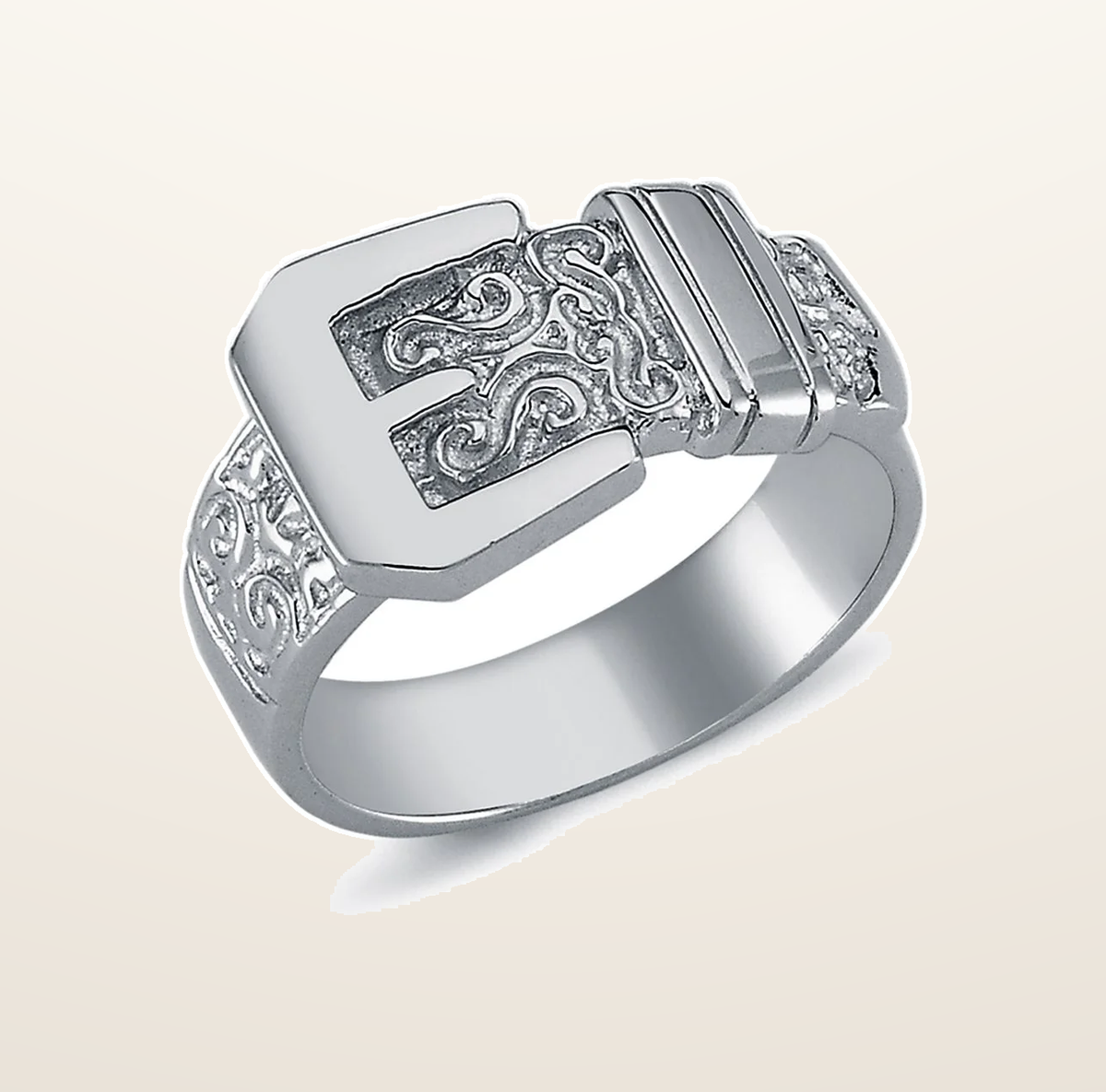 IT_ROLE:presentation_crop | 925 Silver Buckle Ring