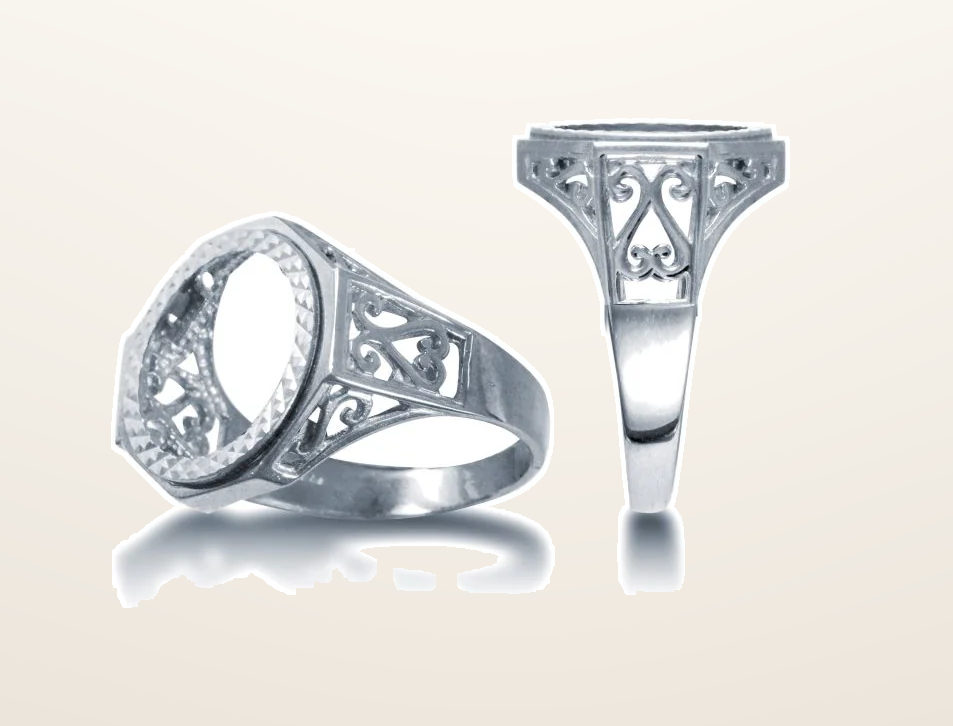 IT_ROLE:presentation_crop | 925 Silver Tenth Kruger Ring
