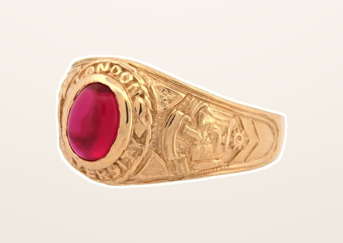 IT_ROLE:presentation_crop | 9ct Yellow Gold College Ring