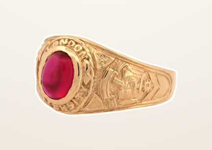 IT_ROLE:presentation_crop | 9ct Yellow Gold College Ring