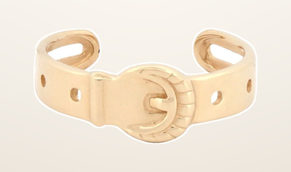 IT_ROLE:presentation_crop | 9ct Yellow buckle toe ring