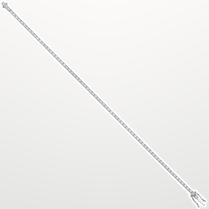 18ct illusion Set 0.75ct tennis bracelet – studio view – Imperial Time