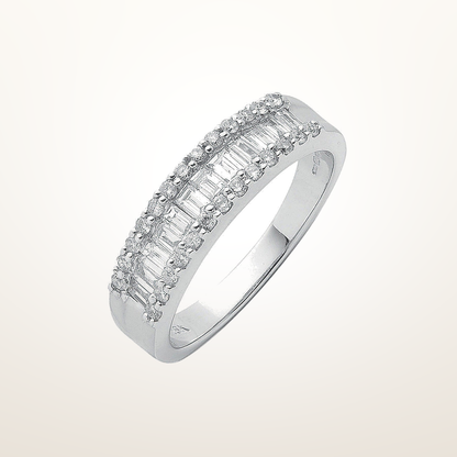 18ct White Gold 0.55ctw Diamond Ring – Imperial Time studio view