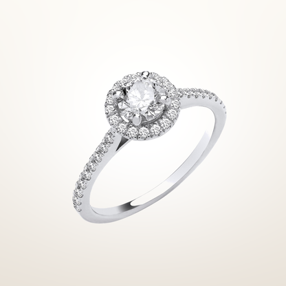18ct White Gold 0.75ctw Ring – Imperial Time studio view