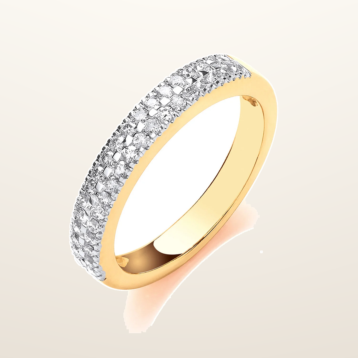 IT_ROLE:studio_clean | 18ct Yellow Gold 0.35ctw Diamond Eternity Ring