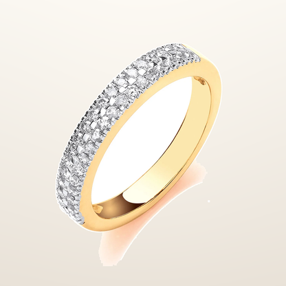 IT_ROLE:studio_clean | 18ct Yellow Gold 0.35ctw Diamond Eternity Ring