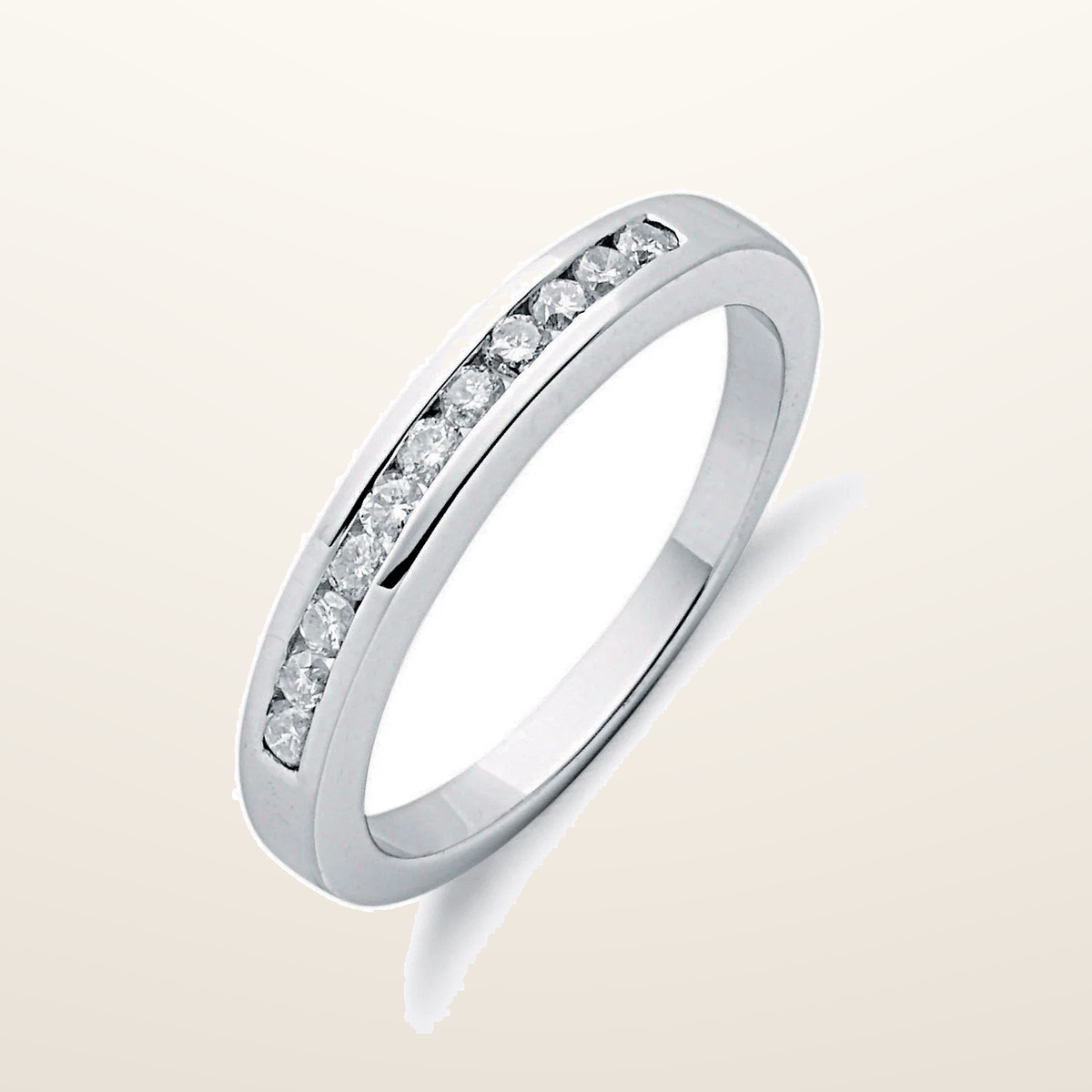 IT_ROLE:studio_clean | 9ct White Gold 0.25ctw Diamond Eternity Ring