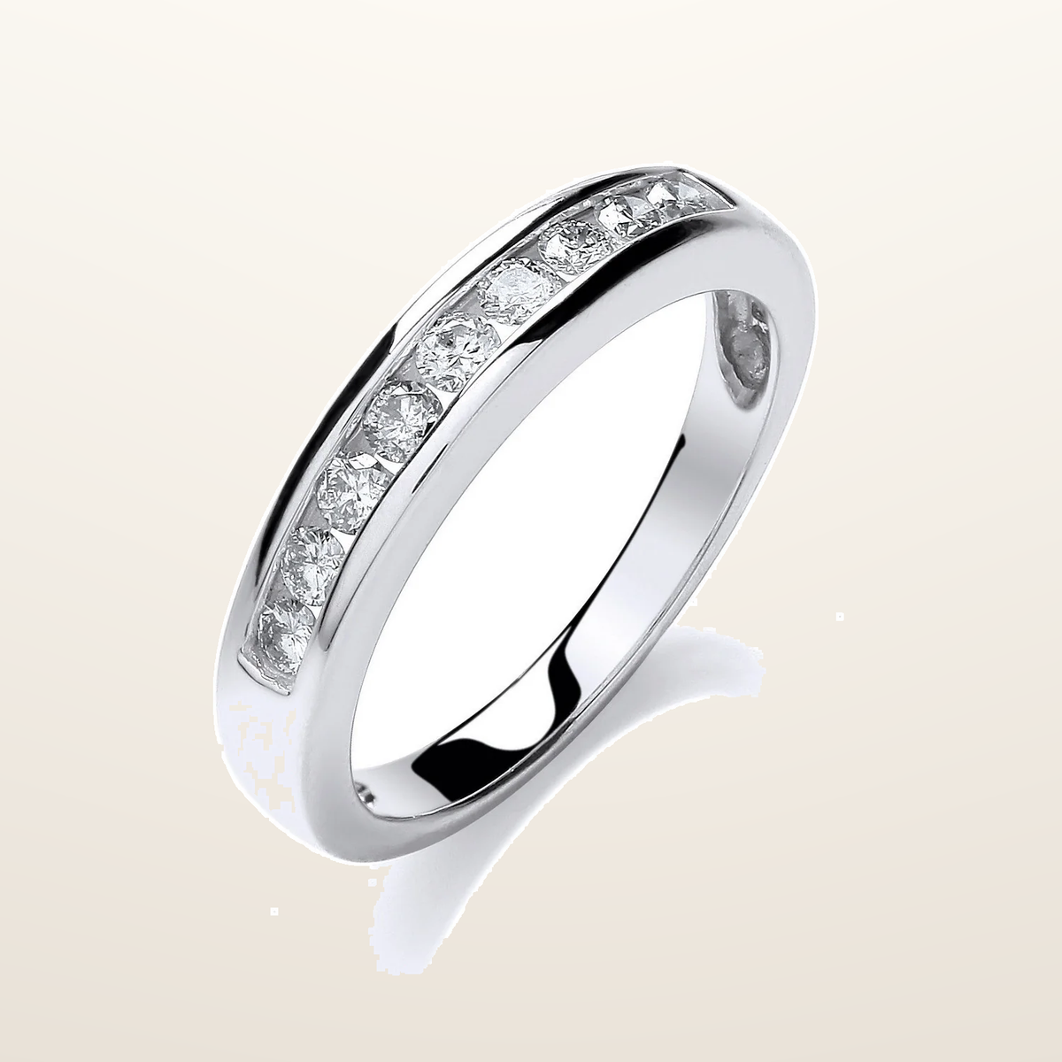 IT_ROLE:studio_clean | 9ct White Gold 0.35ct Diamond Eternity Ring