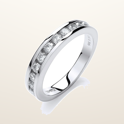 IT_ROLE:studio_clean | 9ct White Gold 0.50ct Diamond Eternity Ring