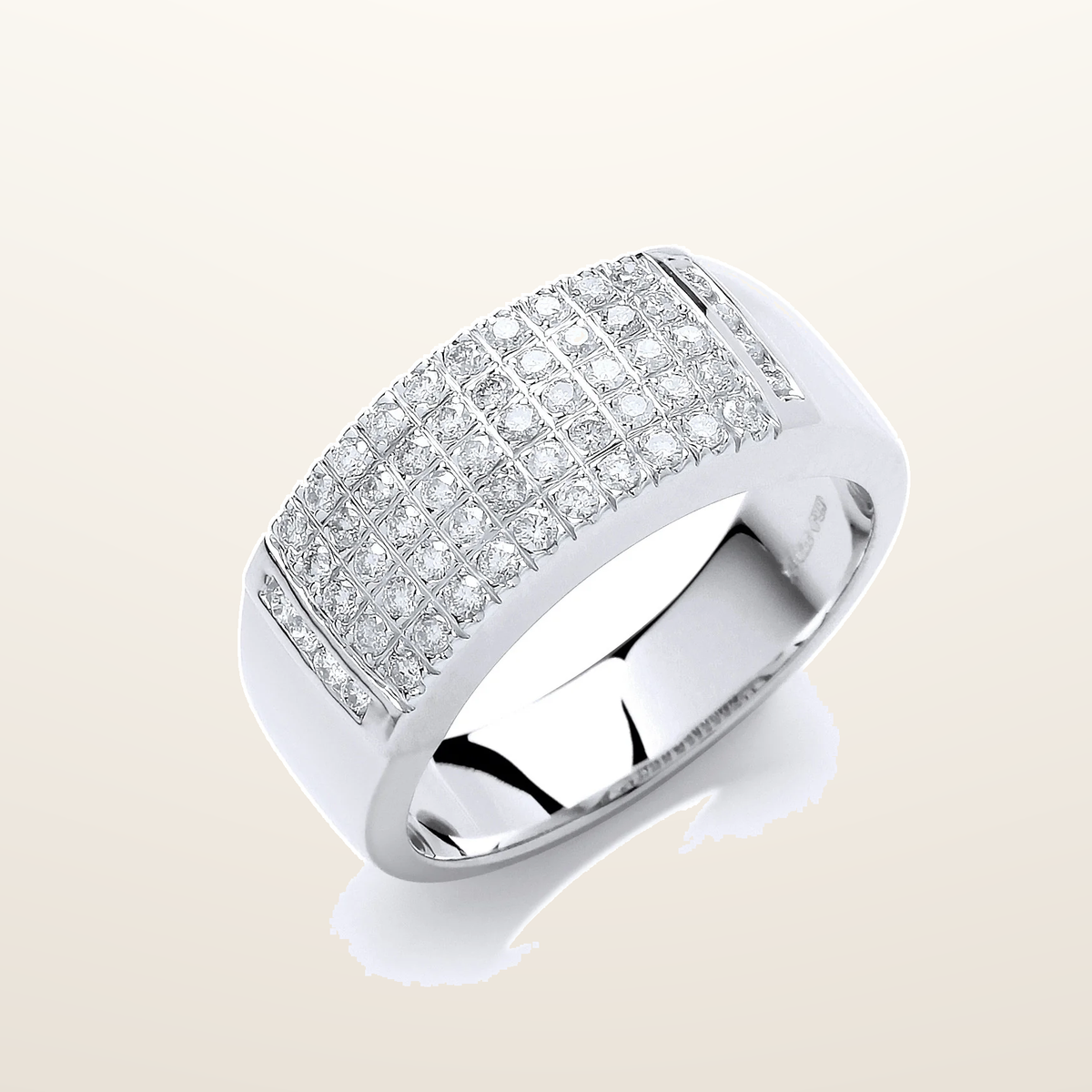 IT_ROLE:studio_clean | 9ct White Goldd 0.50ct Diamond Ring
