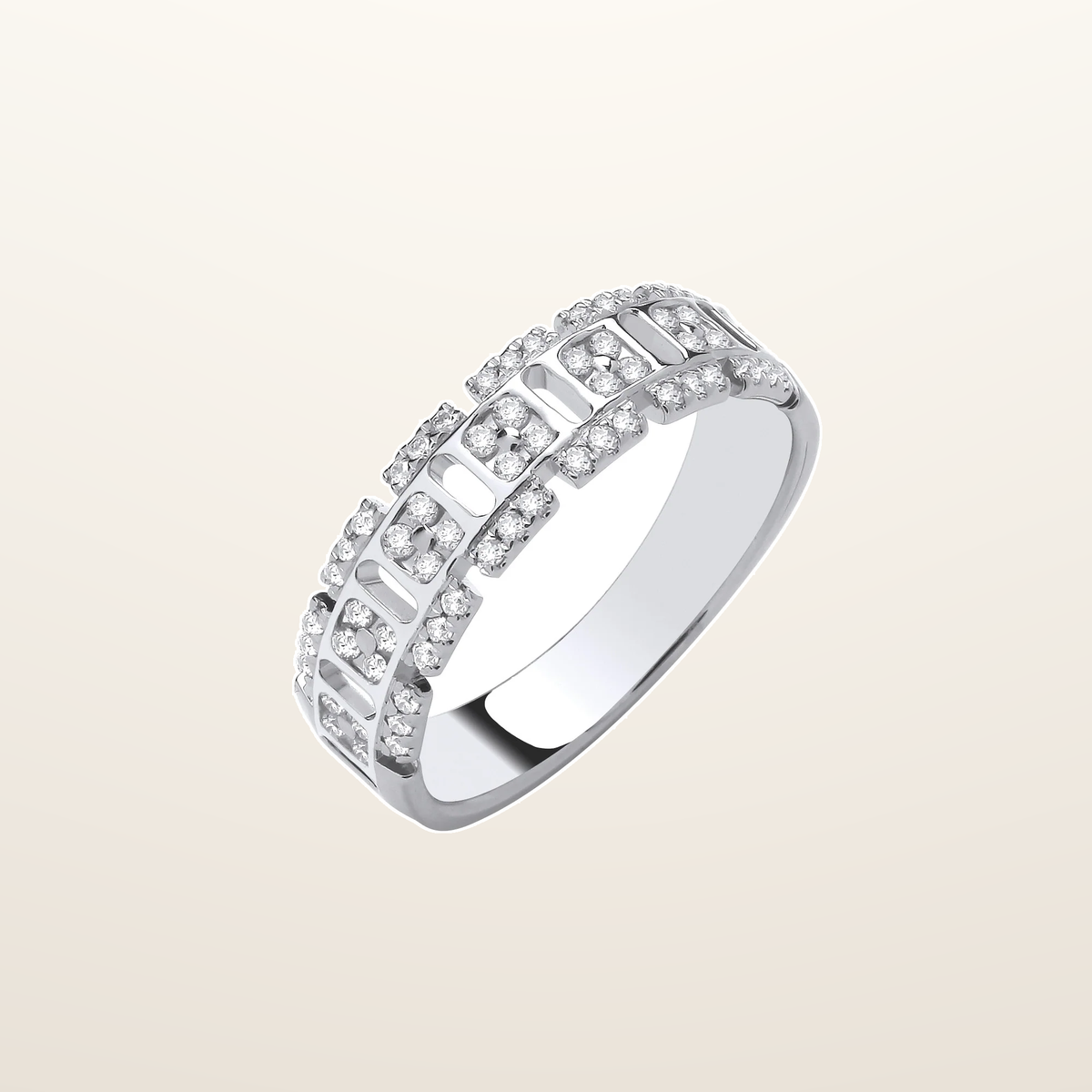 IT_ROLE:studio_clean | 9ct White Gold 0.33ctw Dress Ring