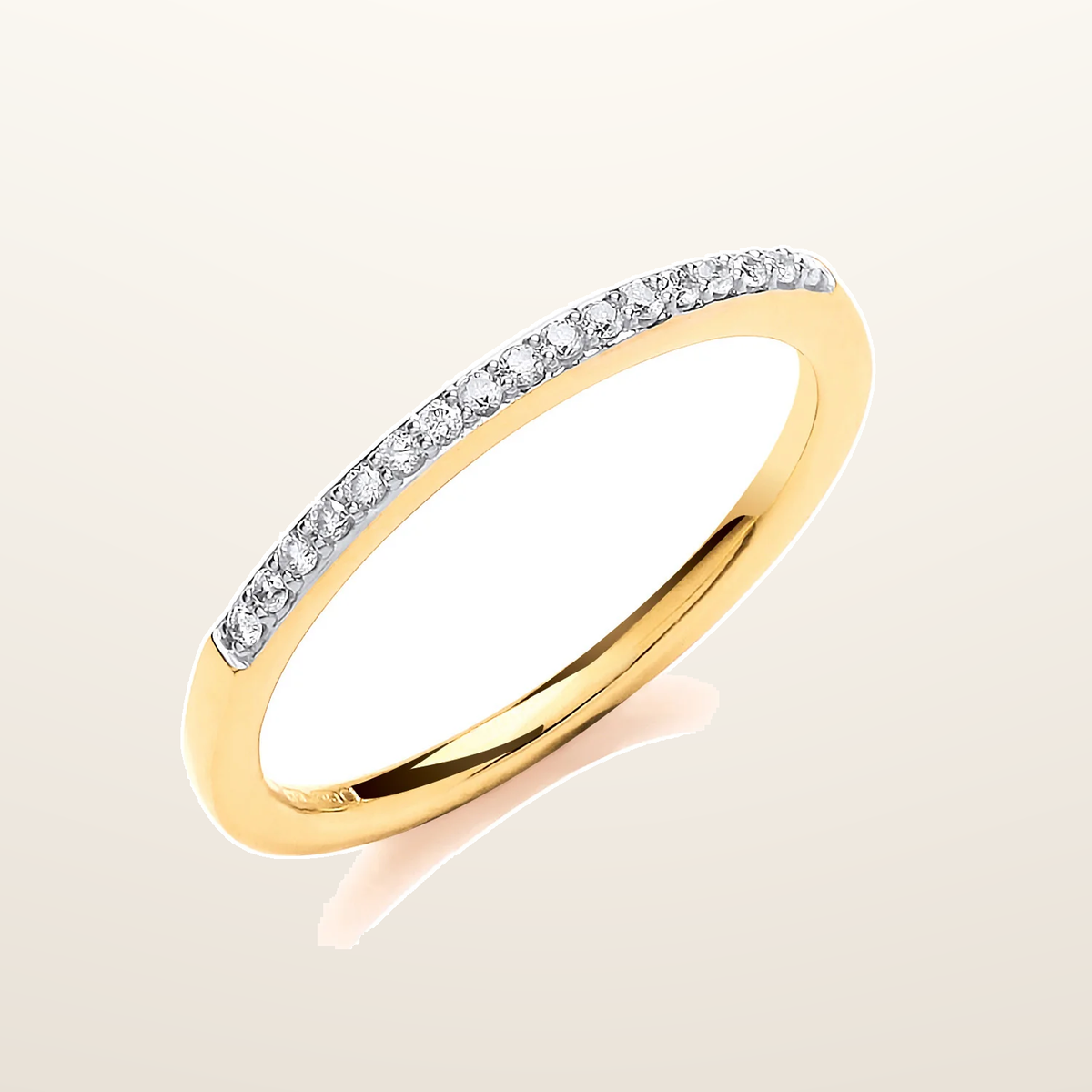 IT_ROLE:studio_clean | 9ct Yellow Gold 0.10ct Eternity Ring