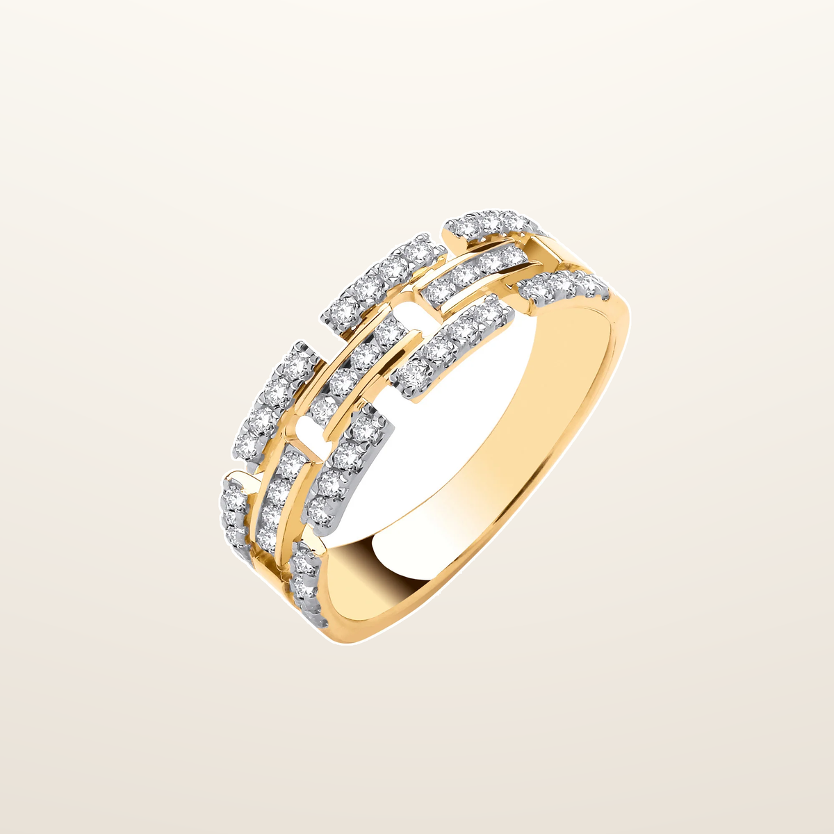 IT_ROLE:studio_clean | 9ct Yellow Gold 0.50ctw Dress Ring