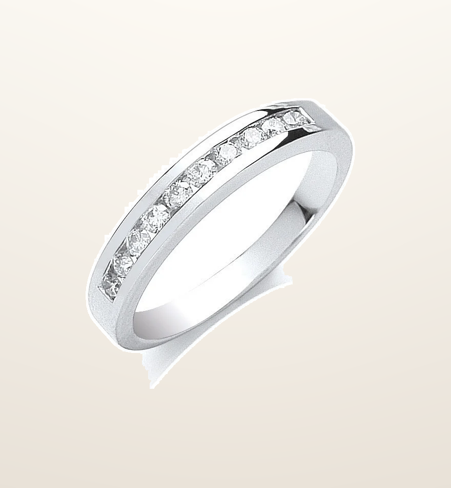 IT_ROLE:studio_clean | Platinum 0.25ct G/H-Vs Diamond Eternity Ring