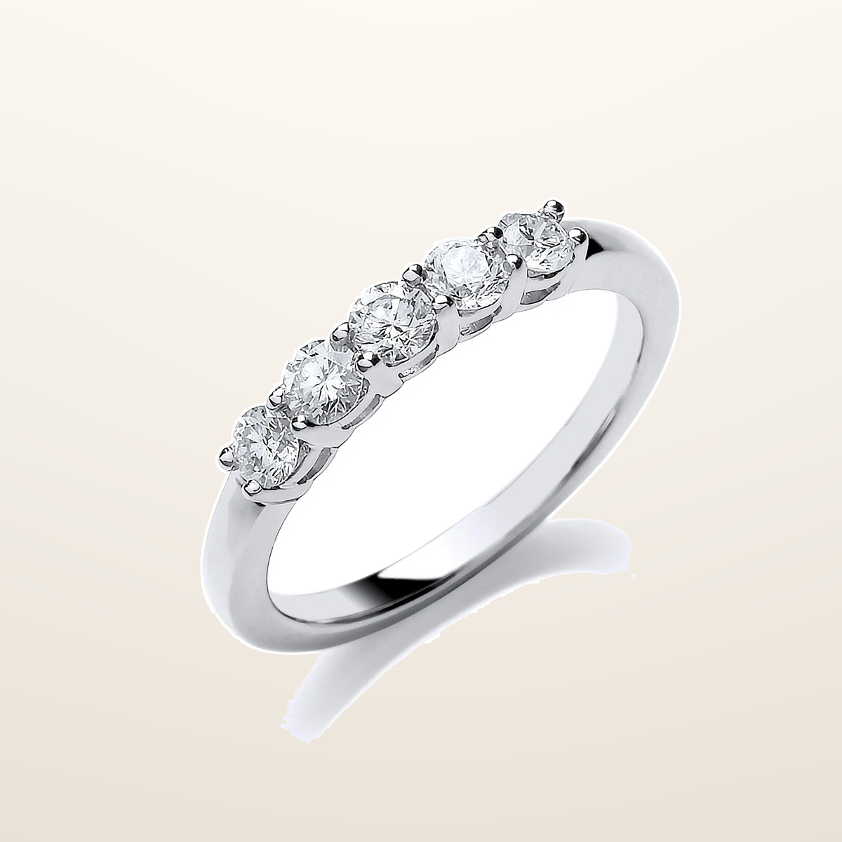 IT_ROLE:studio_clean | Platinum 0.50ct Diamond Ring