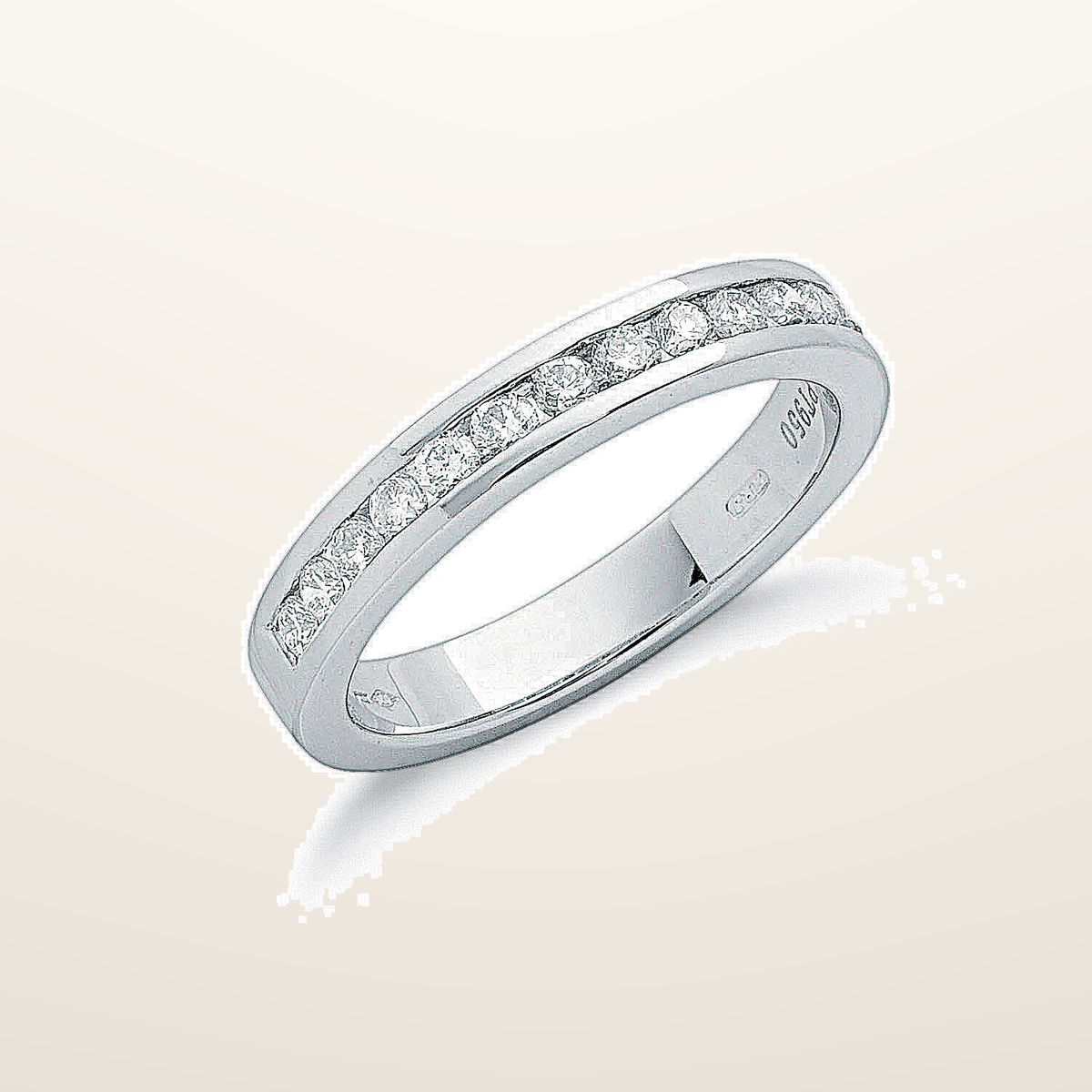 IT_ROLE:studio_clean | Platinum 0.50ct G/H-Vs Diamond Eternity Ring