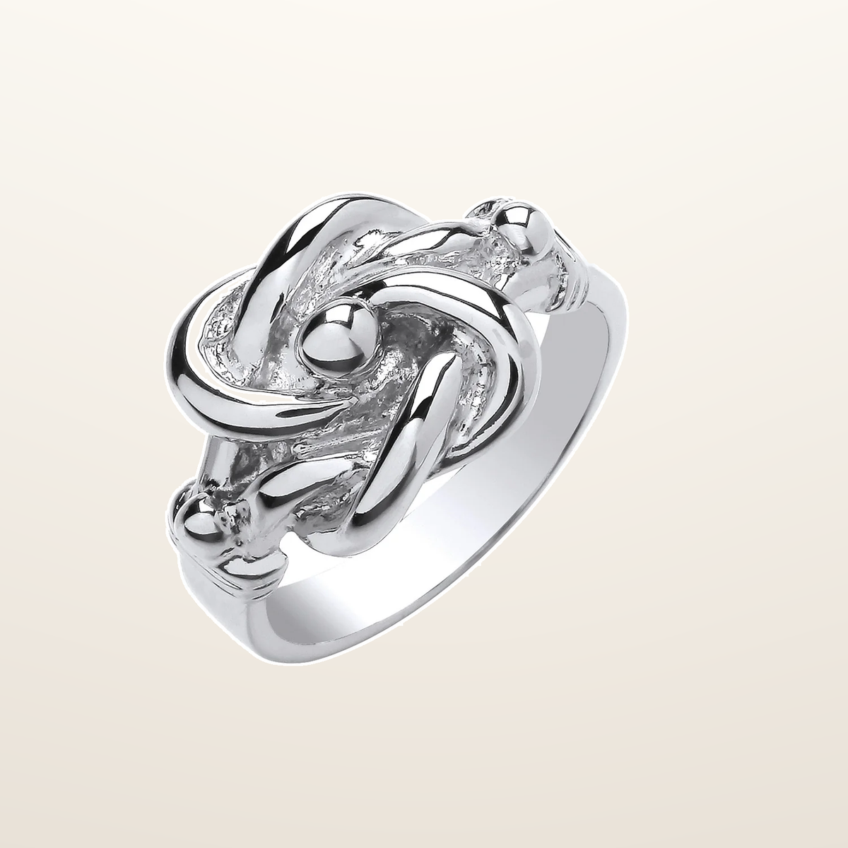 IT_ROLE:studio_clean | Silver Knot Ring