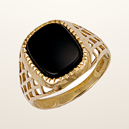 IT_ROLE:studio_clean | Yellow Gold Basket Side Ring