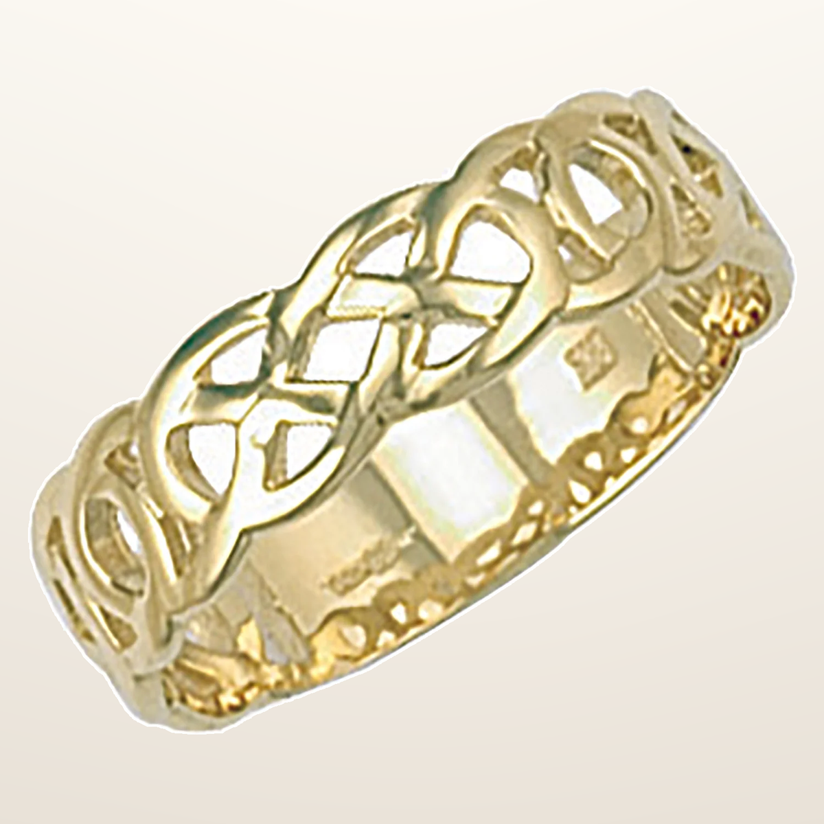 IT_ROLE:studio_clean | Yellow Gold Celtic Ring