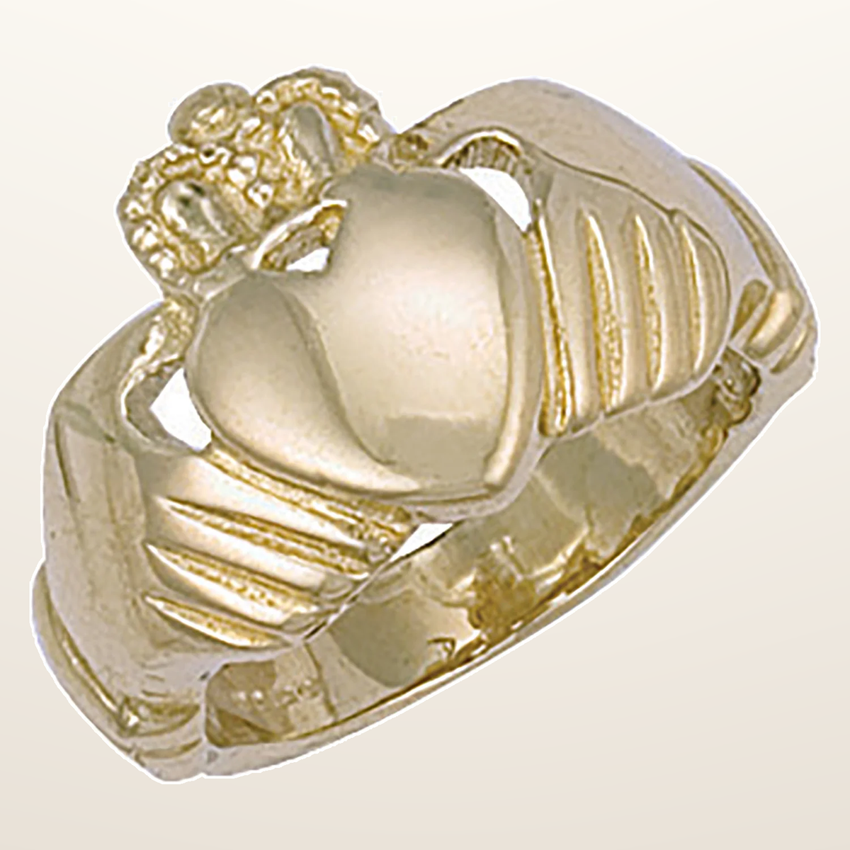 IT_ROLE:studio_clean | Yellow Gold Claddagh Ring