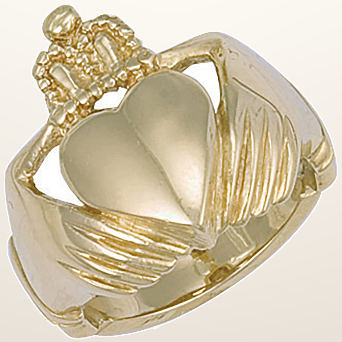 IT_ROLE:studio_clean | Yellow Gold Claddagh Ring