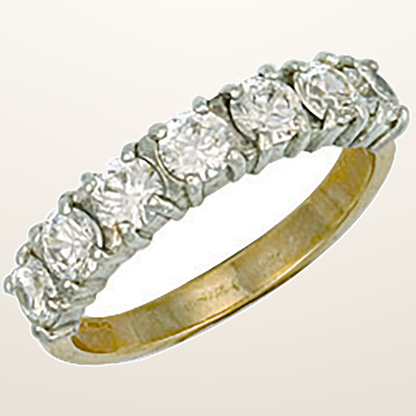 IT_ROLE:studio_clean | Yellow Gold Cubic Zirconia Ring