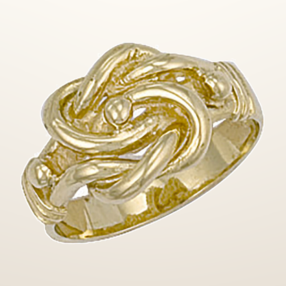 IT_ROLE:studio_clean | Yellow Gold Knot Ring