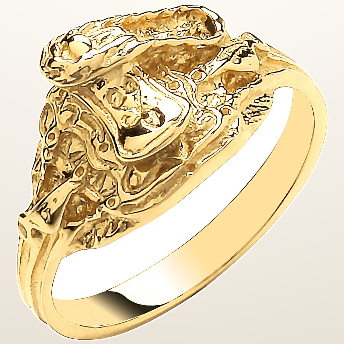 IT_ROLE:studio_clean | Yellow Gold Saddle Baby Ring