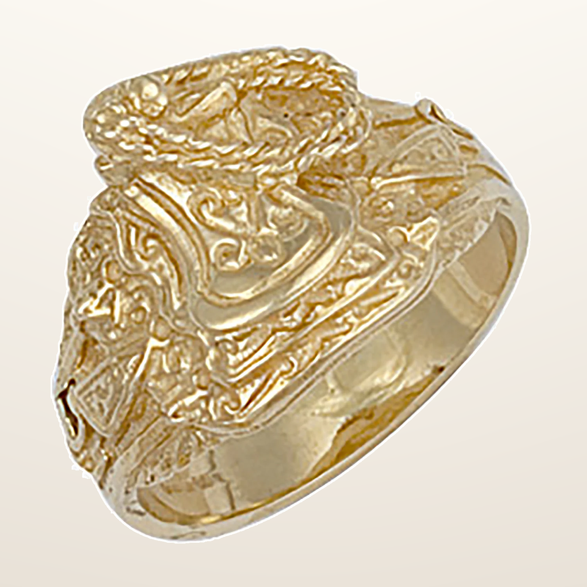 IT_ROLE:studio_clean | Yellow Gold Saddle Ring