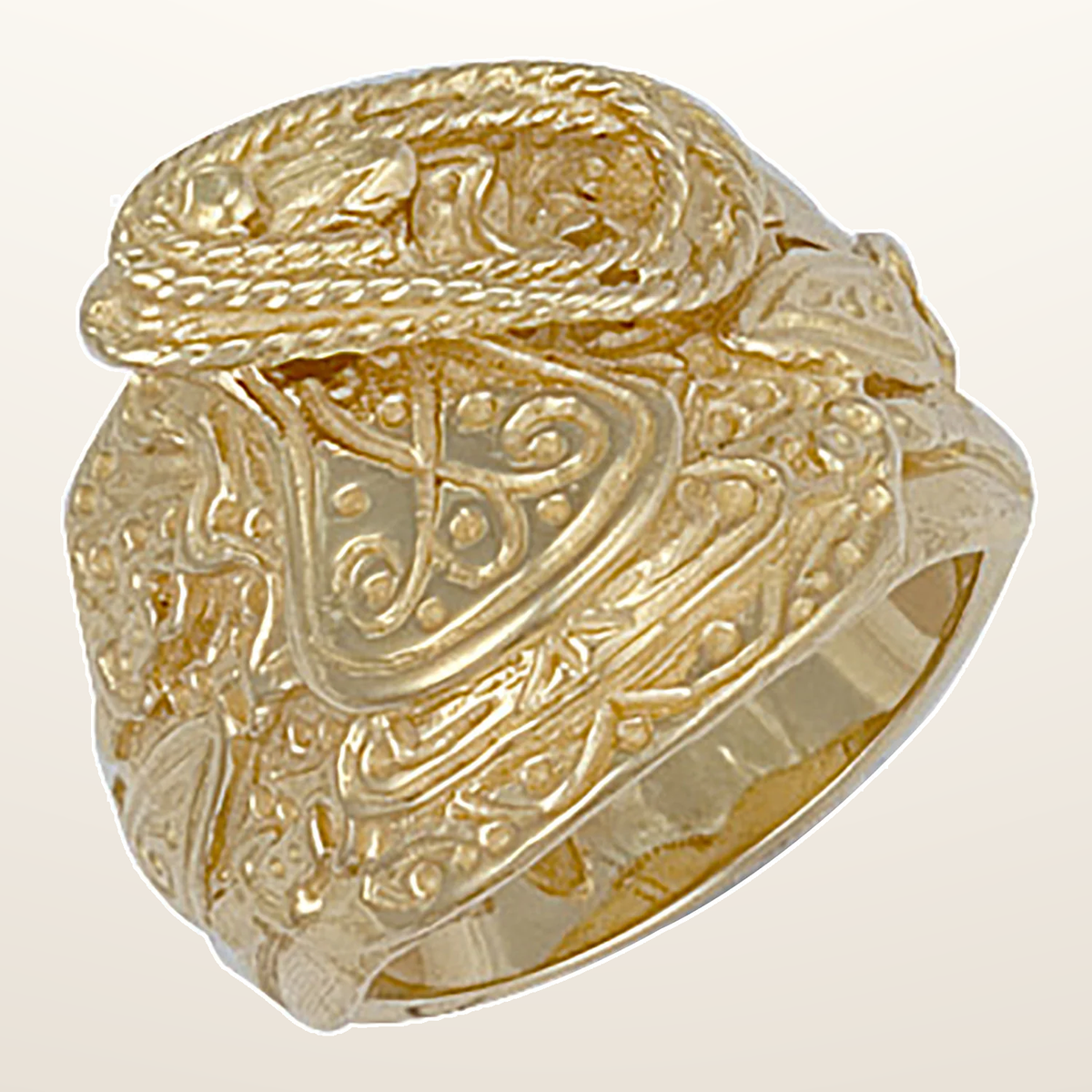 IT_ROLE:studio_clean | Yellow Gold Saddle Ring