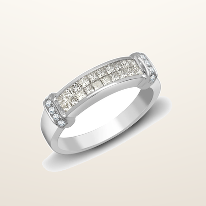 IT_ROLE:studio_clean | 18ct White Gold Natural Diamond Ring