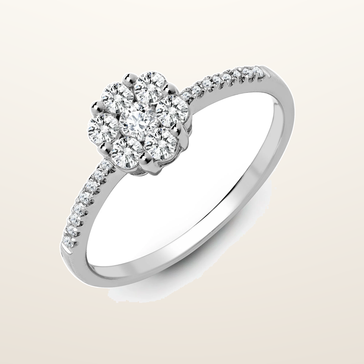 IT_ROLE:studio_clean | 18ct White 0.48ct Natural Diamond Ring