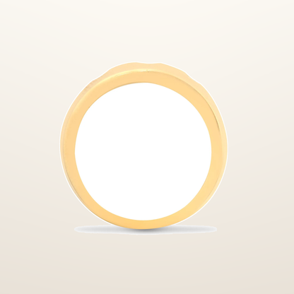 IT_ROLE:studio_clean | 9ct Yellow Gold Natural Diamond 3 Stone Trilogy Ring
