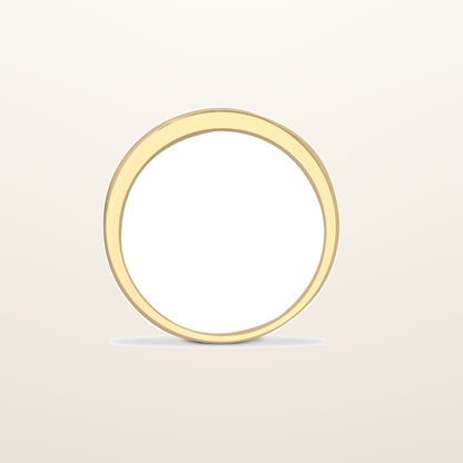 IT_ROLE:studio_clean | 9ct Yellow Gold Natural Diamond Half Eternity Ring