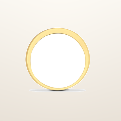 IT_ROLE:studio_clean | 9ct Yellow Gold Natural Diamond Half Eternity Ring